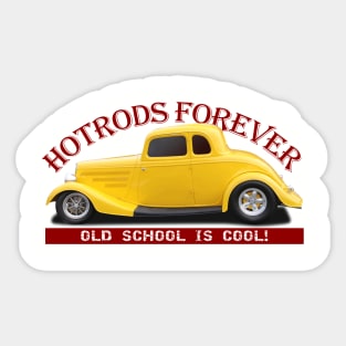 Hotrods Forever Sticker